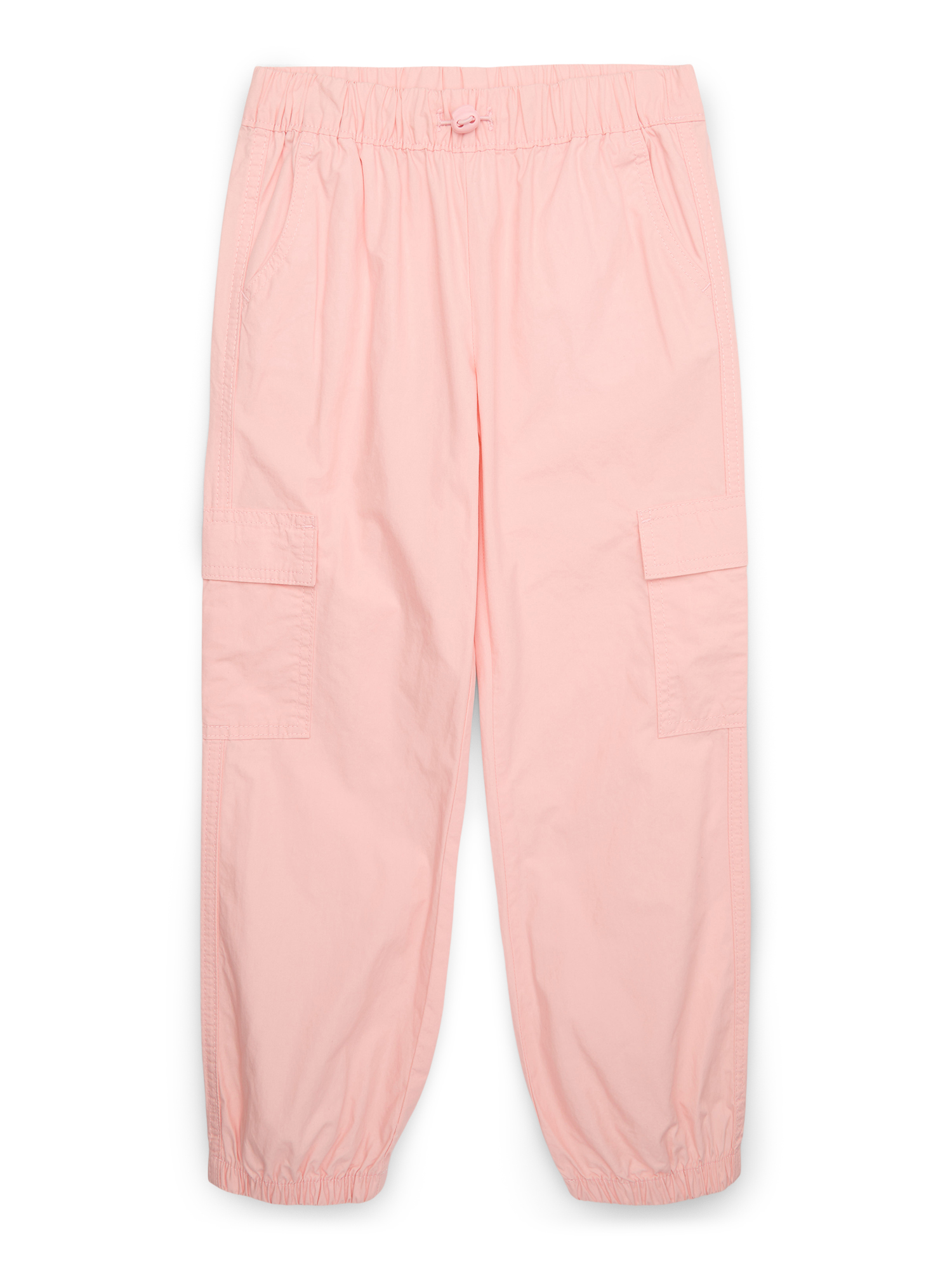 Wonder Nation Girls Parachute Pant with Cargo Pockets, Sizes 4-18 \u0026 Plus